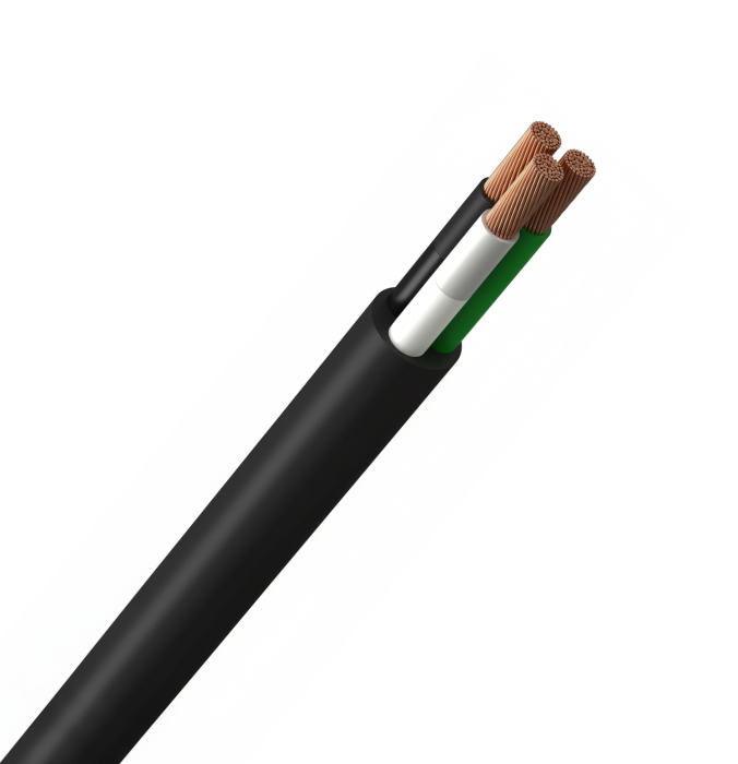 Cables encauchetados